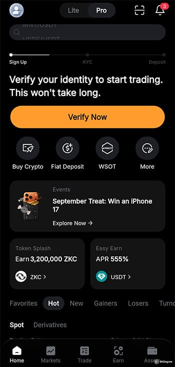 Best app for crypto trading: Bybit.