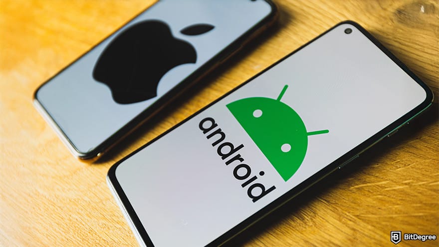 Best crypto app for beginners: iOS and Android phones.