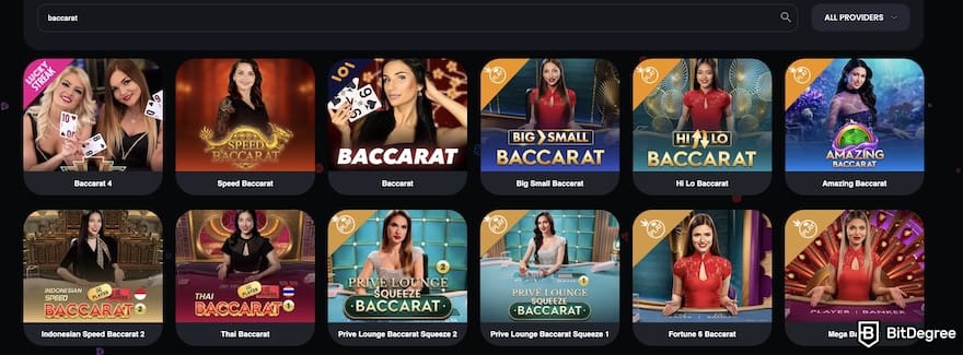 Best crypto baccarat sites: Betride's baccarat search results. Best crypto baccarat sites: Betride's baccarat search results.