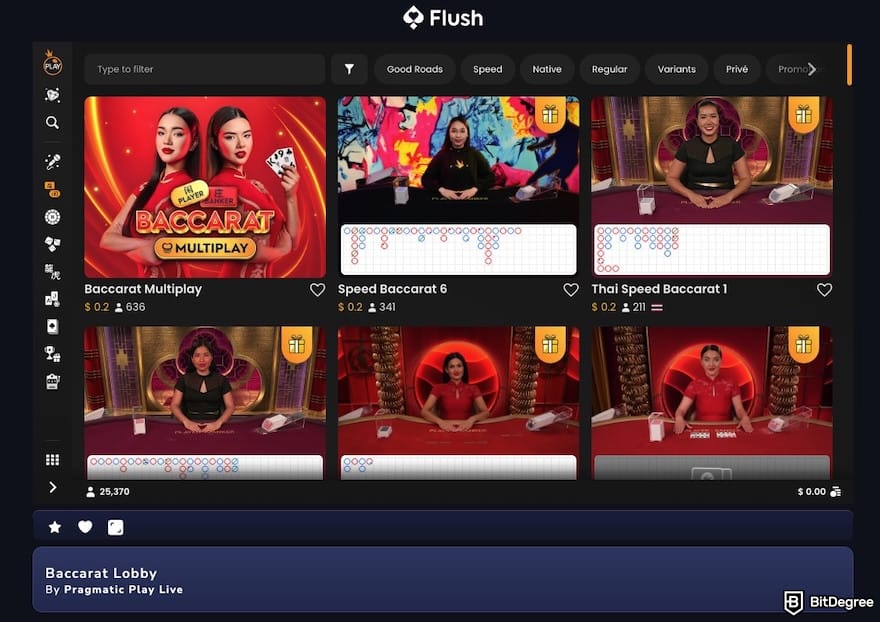 Best crypto baccarat sites: Flush's Baccarat Lobby. Best crypto baccarat sites: Flush's Baccarat Lobby.