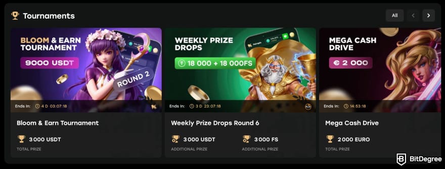 Best crypto casino Australia: Fairspin.