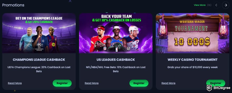 Best crypto casino Australia: Jackbit.