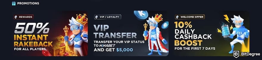 Best crypto casino Australia: Kikabet's promotions page. Best crypto casino Australia: Kikabet's promotions page.