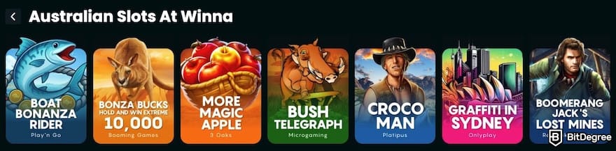 Best crypto casino Australia: Australian slots at Winna. Best crypto casino Australia: Australian slots at Winna.