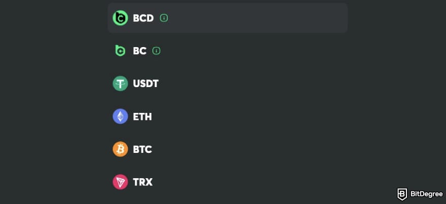 Best crypto casino: BC.GAME available crypto selection.