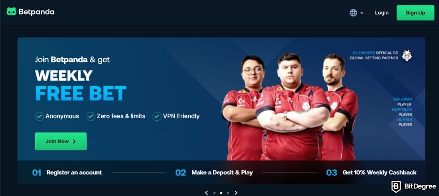 Best crypto casino UK: promotional banner on Bitpanda. Best crypto casino UK: promotional banner on Bitpanda.