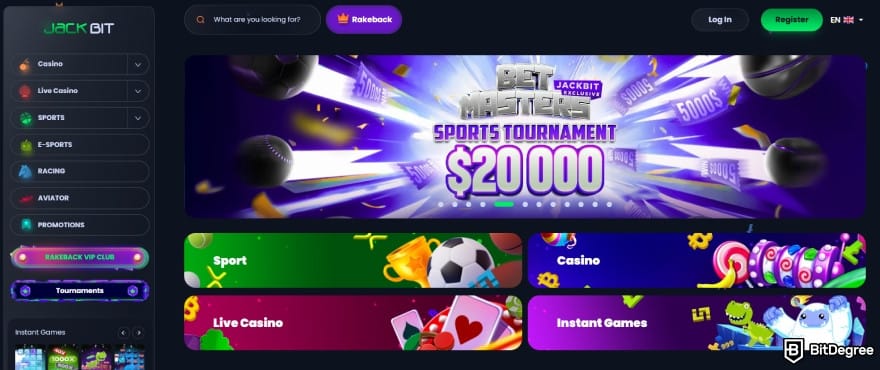 Best crypto casino UK: JackBit's homepage. Best crypto casino UK: JackBit's homepage.
