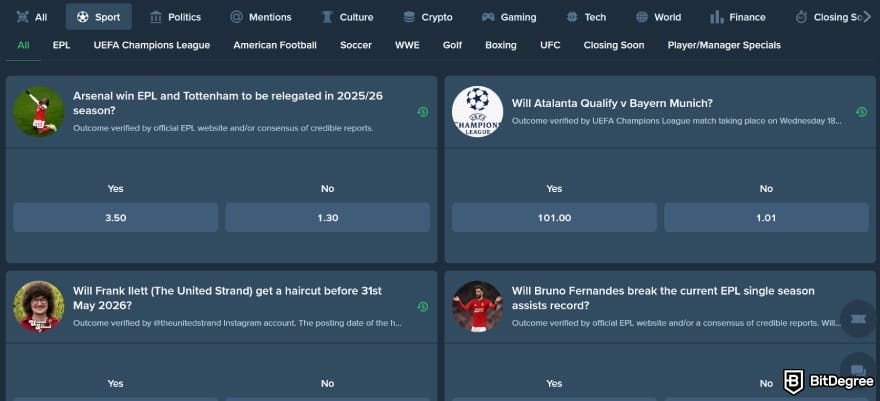 Best crypto casino UK: Duelbits prediction market. Best crypto casino UK: Duelbits prediction market.