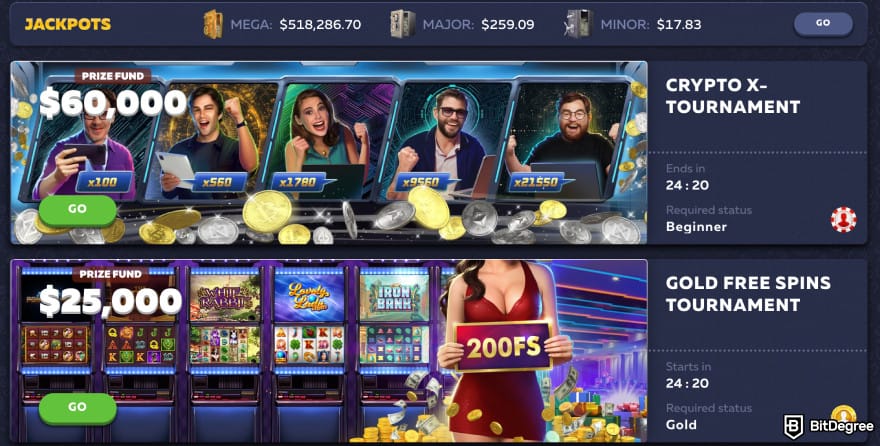 Best crypto casino: Vavada's tournaments.