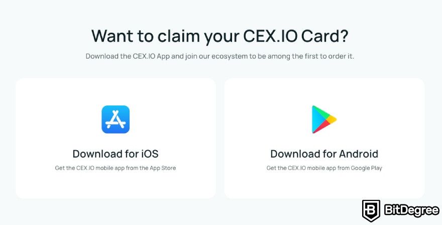 Best crypto debit card: how to claim CEX.IO Card?