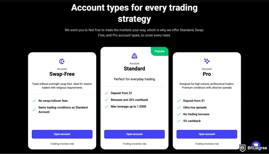 Best crypto exchange in South Africa: a screenshot of MetaTrader 5 account types. Best crypto exchange in South Africa: a screenshot of MetaTrader 5 account types.