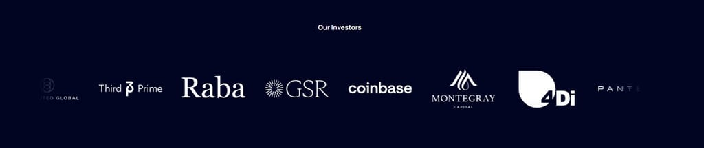 Best crypto exchange South Africa: a list of VALR investors.