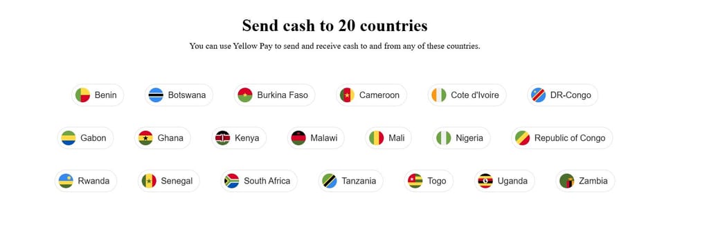 Best crypto exchange South Africa: the Yellow Pay availability.