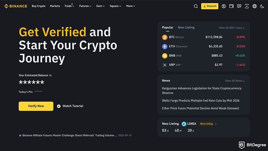 Best crypto leverage trading platform: Binance homepage. Best crypto leverage trading platform: Binance homepage.