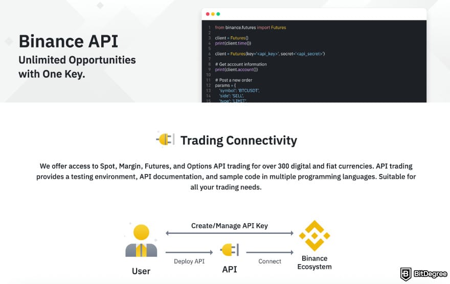 Best crypto liquidity providers: Binance API opportunities.