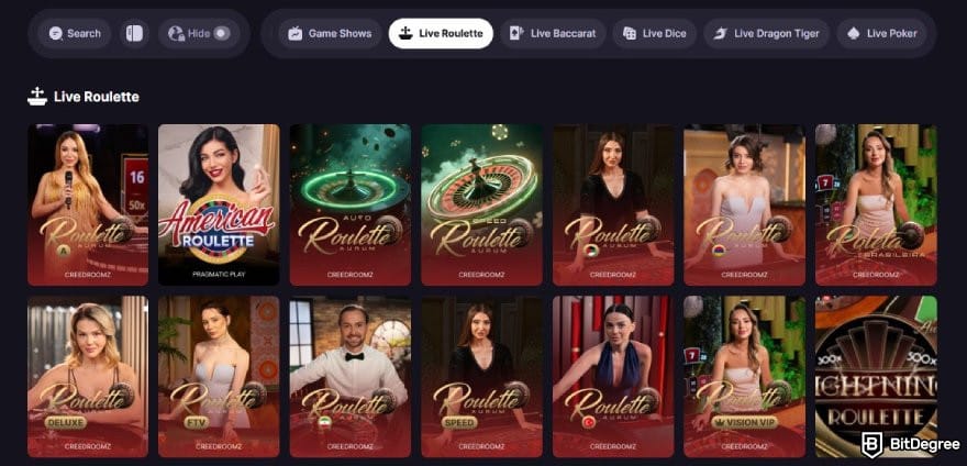 Best Crypto Live Casino: Kings.Game live roullete games. Best Crypto Live Casino: Kings.Game live roullete games.