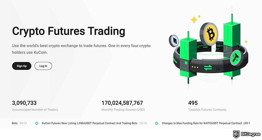 Best crypto margin trading exchanges: KuCoin crypto futures trading.