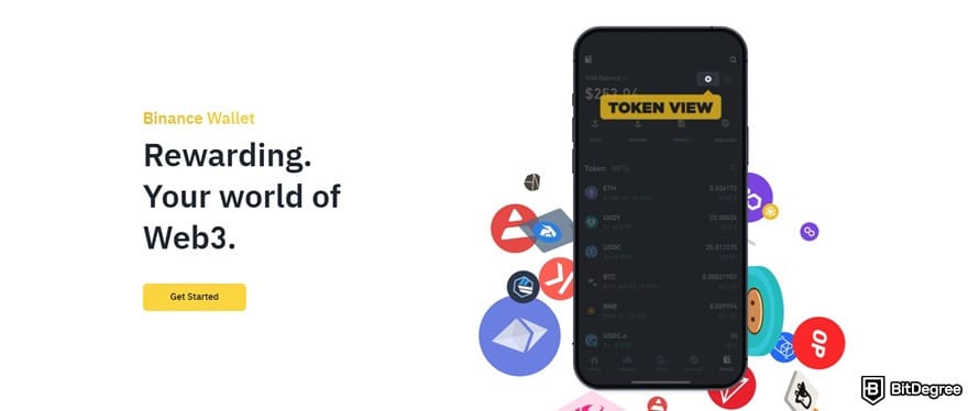 Best mobile crypto wallet: Binance Web3 Wallet.