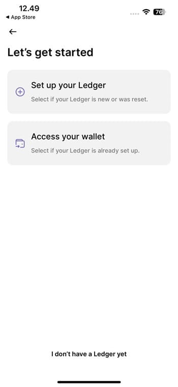 Best mobile crypto wallet: getting started with Ledger Live.