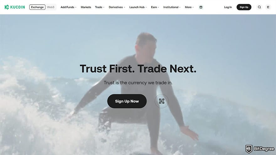Best crypto savings accounts: KuCoin.