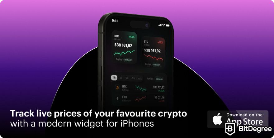 Best crypto tracker: Paybis.