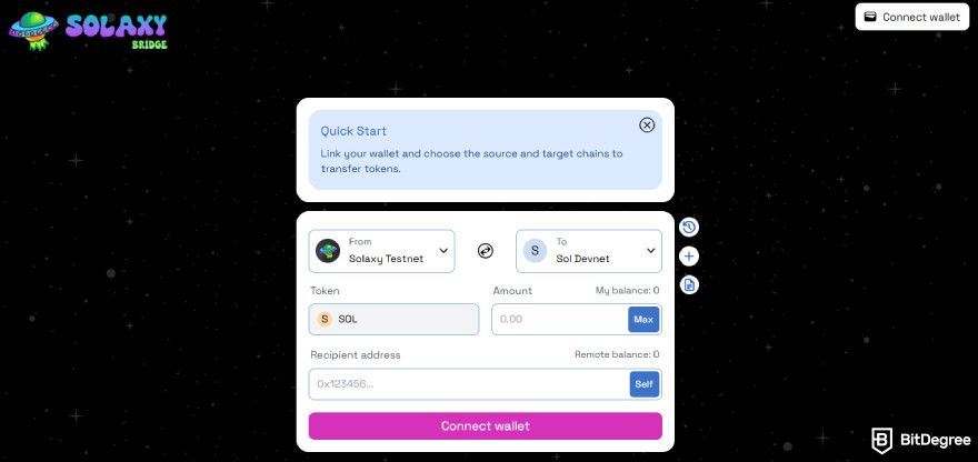 Best crypto under a penny: Solaxy Testnet Bridge.