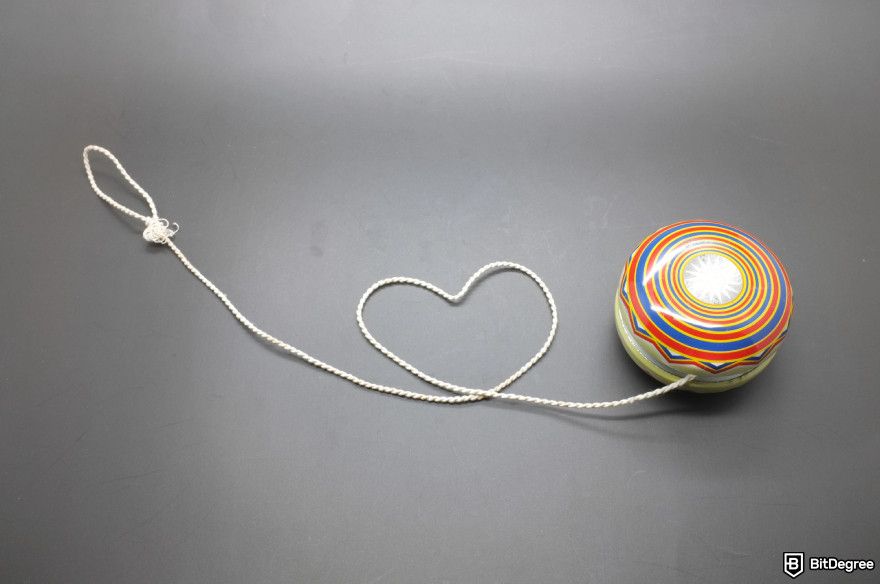 Best crypto under a penny: a yo-yo.