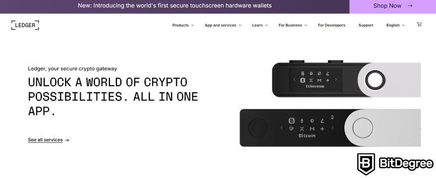 Best crypto wallet UK: unlock a world of possibilities with the Ledger app.