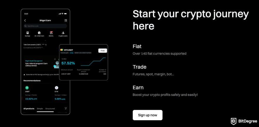 加拿大最佳加密货币交易所: Bitget.