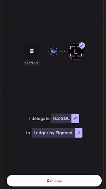 Best DeFi wallet: enter the amount.