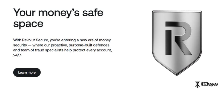 Best digital wallet: Revolut Secure, with purpose-built defences.