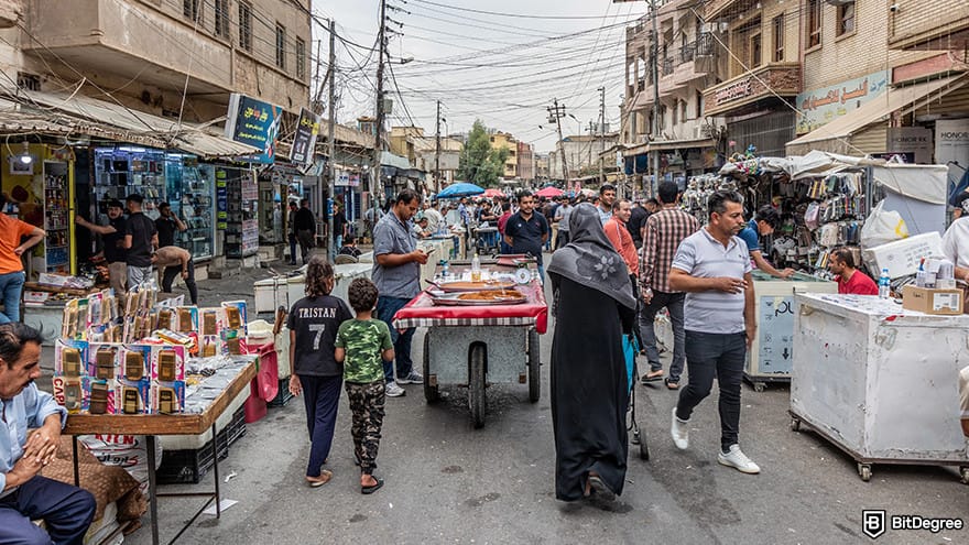 Best Ethereum wallet: street market.