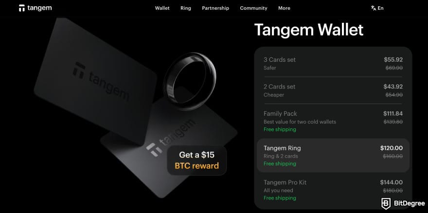 Best Ethereum wallet: Tangem ring and card options. Best Ethereum wallet: Tangem ring and card options.