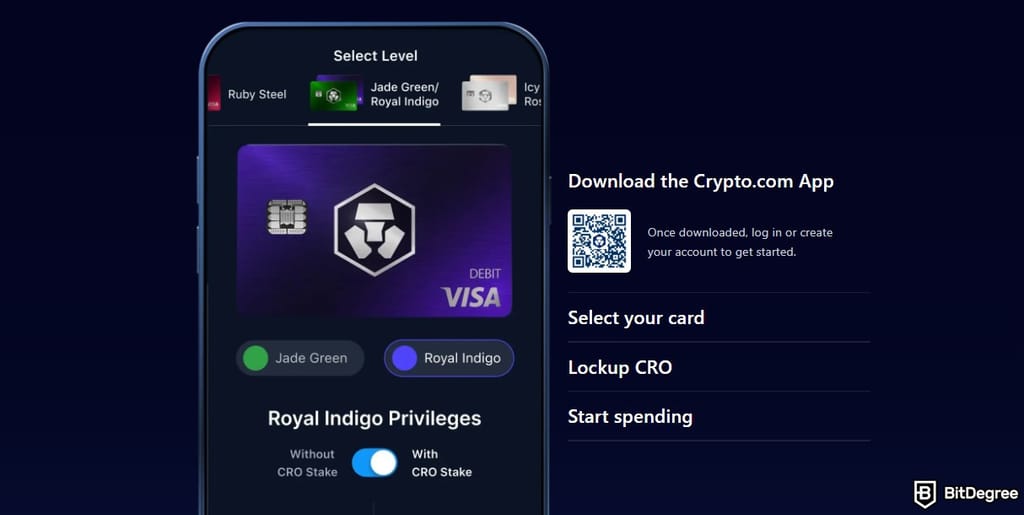 Best crypto exchange Ireland: steps on how to get a Crypto.com Visa Card.