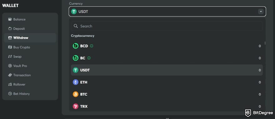 Best fast withdrawal casino: crypto selection for withdrwal on BC.GAME. Best fast withdrawal casino: crypto selection for withdrwal on BC.GAME.