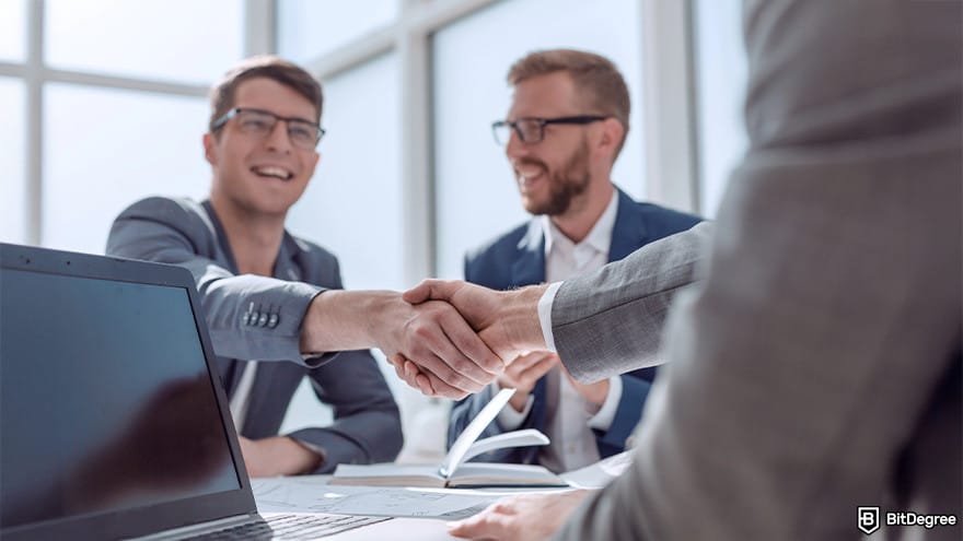 Best fiat-to-crypto exchange: partnership.