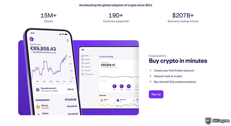 Best free crypto trading platform: buy crypto in minutes with Kraken.