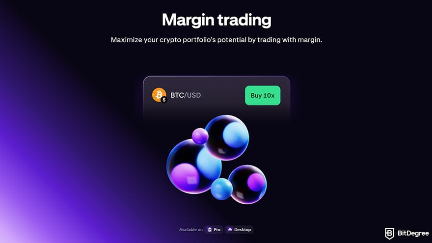 Best free crypto trading platform: Kraken margin trading.