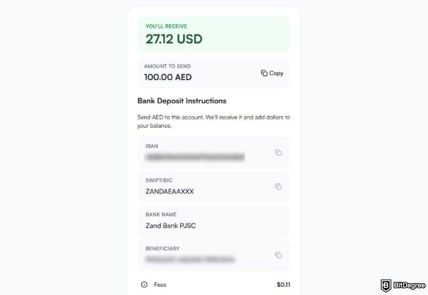 Best international money transfer: the information for making a bank transfer to Ogvio.