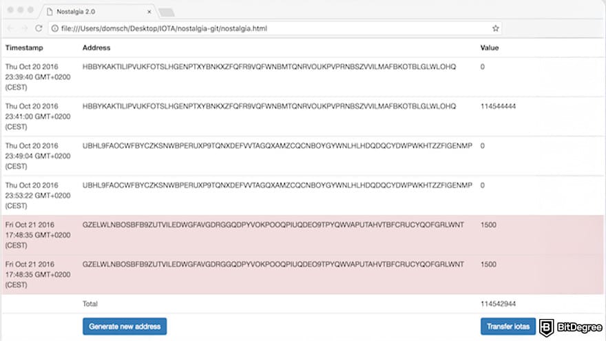 Best IOTA wallet: Nostalgia IOTA light wallet.