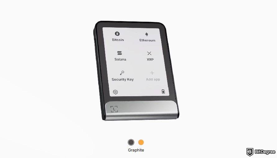 Best Kaspa wallet: Ledger Stax.
