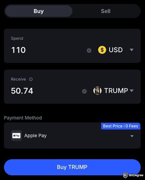 Best meme coin trading platform: MEXC's Quick Buy form. Best meme coin trading platform: MEXC's Quick Buy form.
