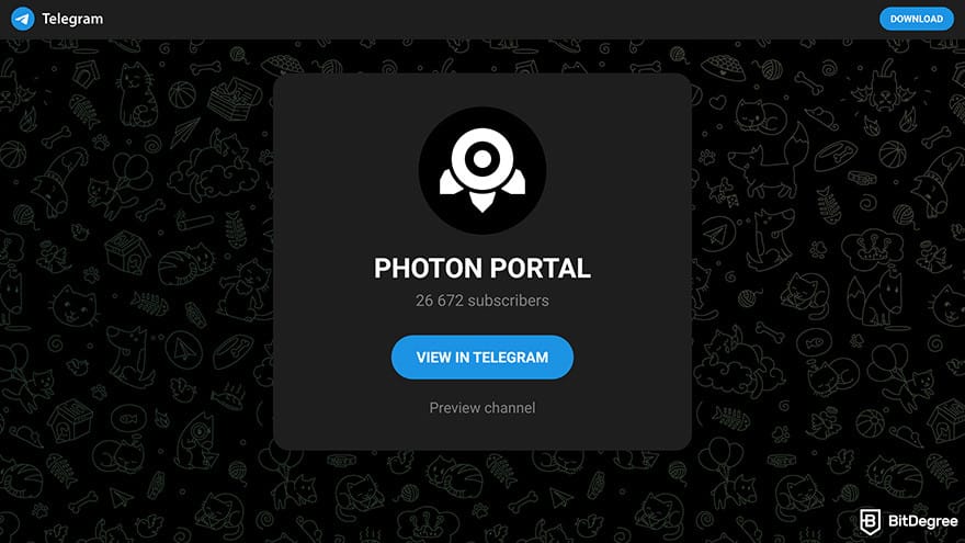Best meme coin trading tools: Photon telegram.