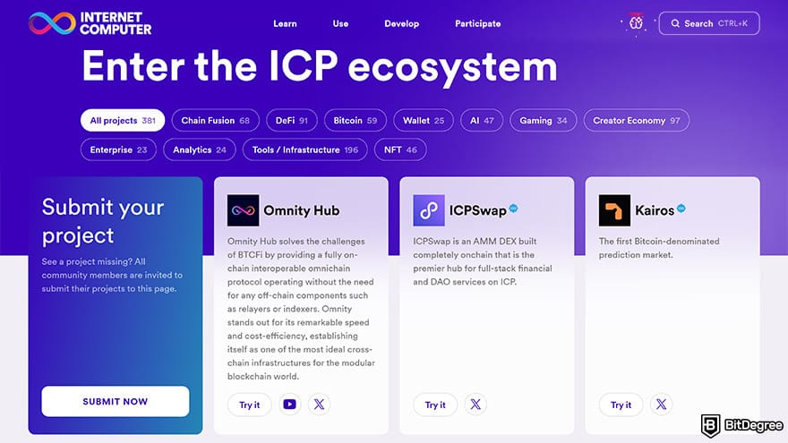 Best metaverse crypto: ICP ecosystem.