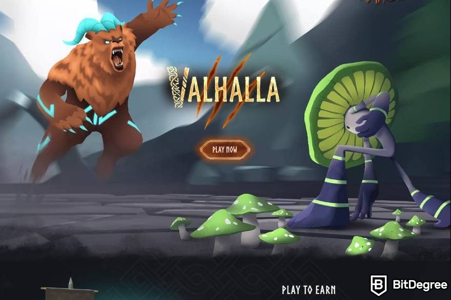 Best metaverse crypto: Valhalla metaverse.