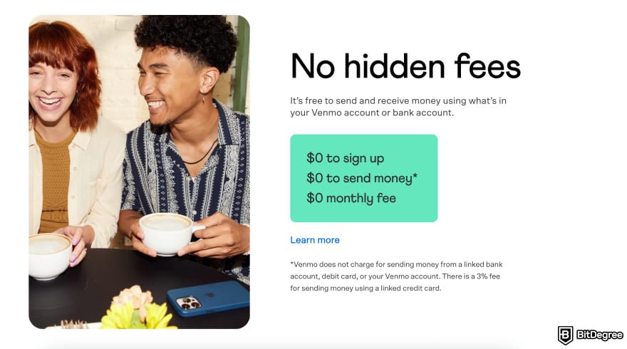 Best money transfer app: no hidden fees on Venmo.
