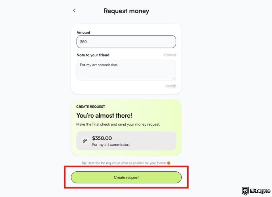 Best money transfer to India: Ogvio's request money page. Best money transfer to India: Ogvio's request money page.