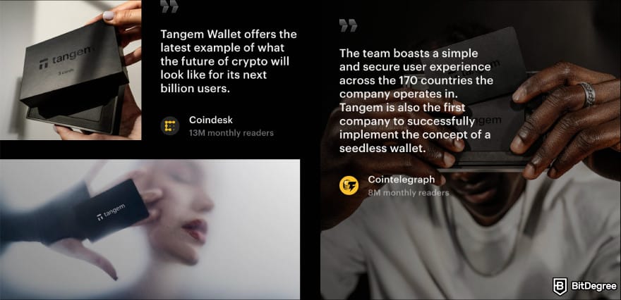 Best multi-cryptocurrency wallet: Tangem highlights.