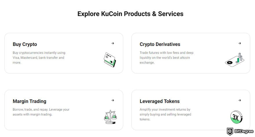 Best no-KYC crypto exchange: some KuCoin products. Best no-KYC crypto exchange: some KuCoin products.