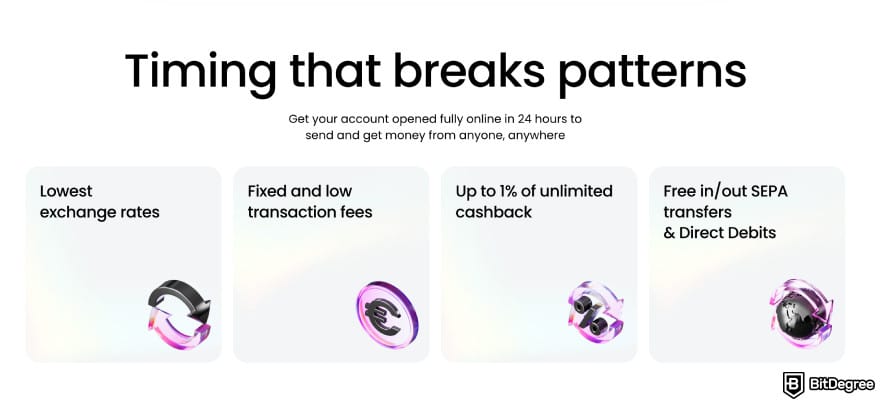 Best online bank: Finom's business-oriented features.